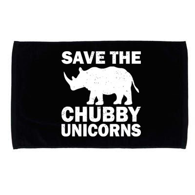 Save The Chubby Unicorns Microfiber Hand Towel
