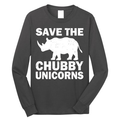 Save The Chubby Unicorns Long Sleeve Shirt