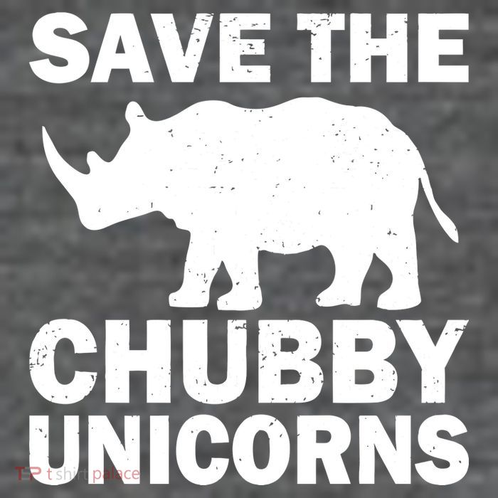 Save The Chubby Unicorns Tall T-Shirt