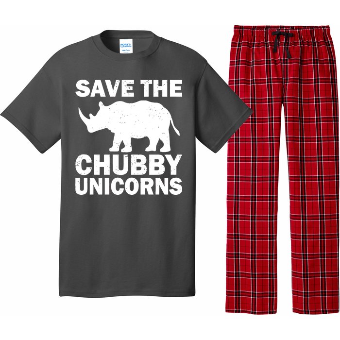 Save The Chubby Unicorns Pajama Set