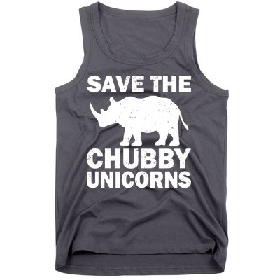 Save The Chubby Unicorns Tank Top