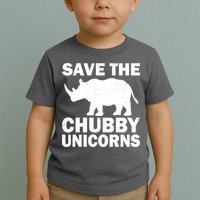Save The Chubby Unicorns Toddler T-Shirt
