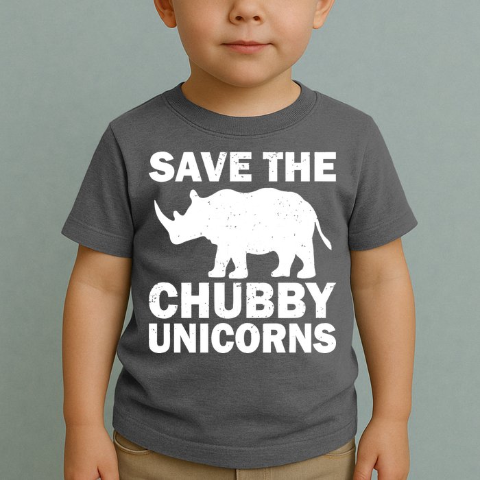 Save The Chubby Unicorns Toddler T-Shirt