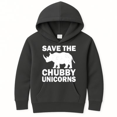 Save The Chubby Unicorns Kids Hoodie
