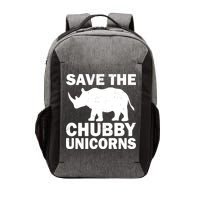 Save The Chubby Unicorns Vector Backpack