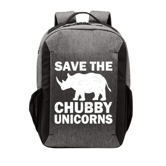 Save The Chubby Unicorns Vector Backpack