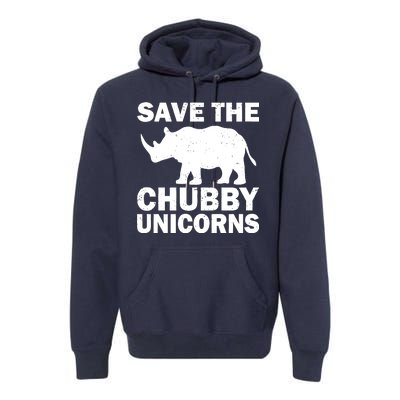 Save The Chubby Unicorns Premium Hoodie