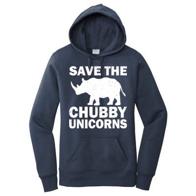 Save The Chubby Unicorns Women's Pullover Hoodie