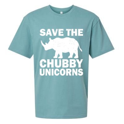 Save The Chubby Unicorns Sueded Cloud Jersey T-Shirt