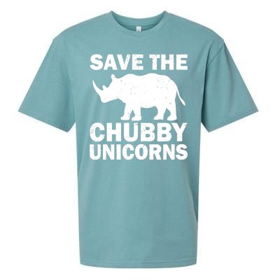 Save The Chubby Unicorns Sueded Cloud Jersey T-Shirt