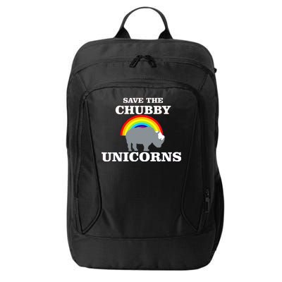 Save The Chubby Unicorns Rainbow City Backpack