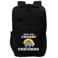 Save The Chubby Unicorns Rainbow Impact Tech Backpack