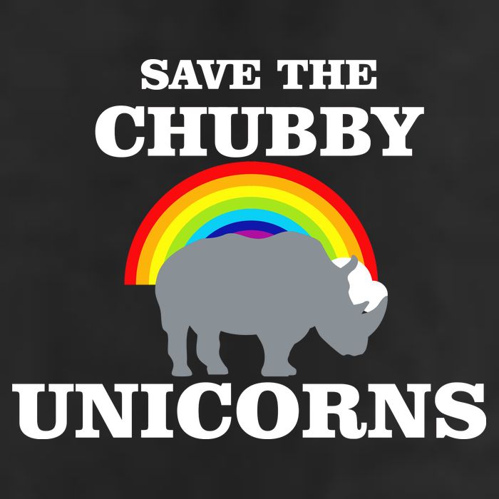 Save The Chubby Unicorns Rainbow Tumbler