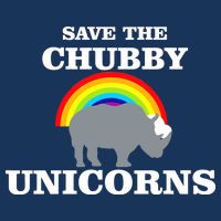 Save The Chubby Unicorns Rainbow Hoodie