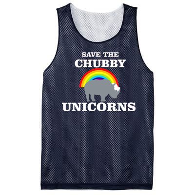 Save The Chubby Unicorns Rainbow Mesh Reversible Basketball Jersey Tank