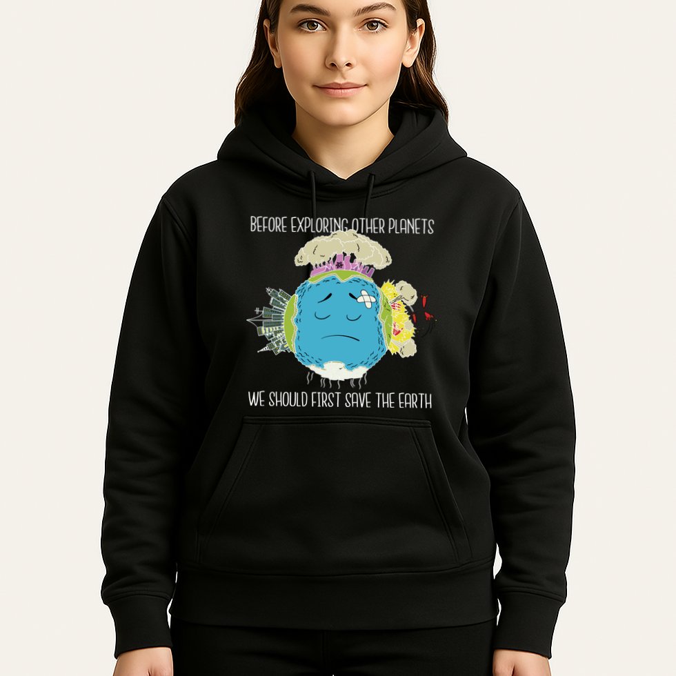 Save The Earth Before Exploring Other Planets Hoodie