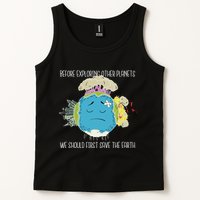 Save The Earth Before Exploring Other Planets Tank Top