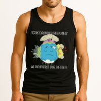 Save The Earth Before Exploring Other Planets Tank Top