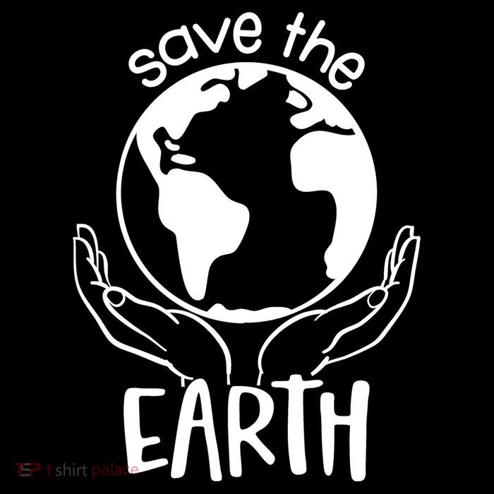 Save The Earth Holding Globe High Crown Mesh Back Trucker Hat