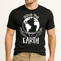 Save The Earth Holding Globe Performance Shirt