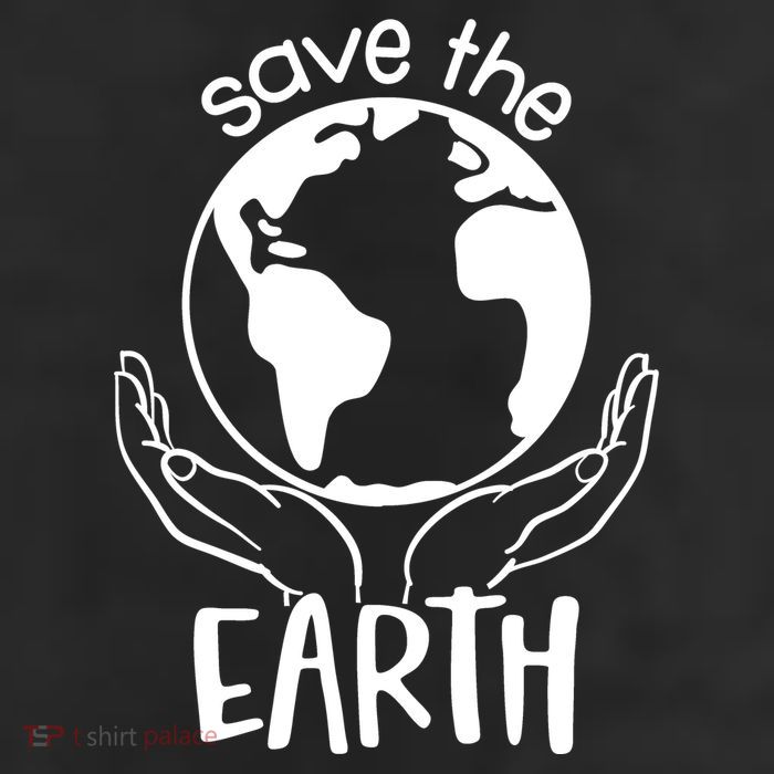Save The Earth Holding Globe Adult Drive Performance Visor