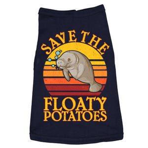 Save The Floaty Potatoes Manatee  Doggie Tank