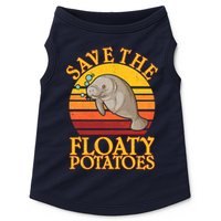 Save The Floaty Potatoes Manatee  Doggie Tank