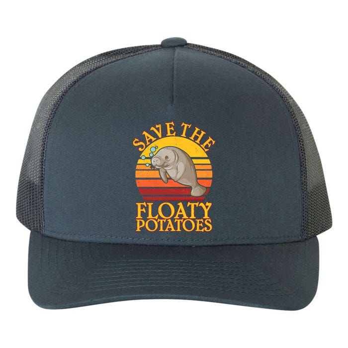 Save The Floaty Potatoes Manatee  Yupoong Adult 5-Panel Trucker Hat