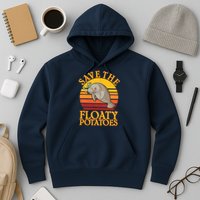 Save The Floaty Potatoes Manatee  Hoodie