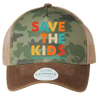 Save the Kids End Child Trafficking  Legacy Tie Dye Trucker Hat