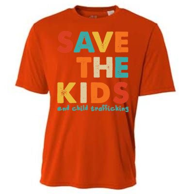 Save the Kids End Child Trafficking  Cooling Performance Crew T-Shirt