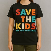 Save the Kids End Child Trafficking  T-Shirt