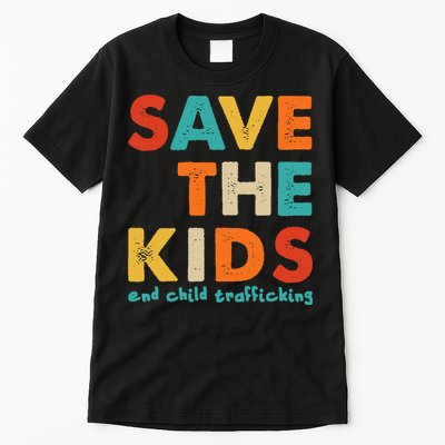 Save the Kids End Child Trafficking  Tall T-Shirt