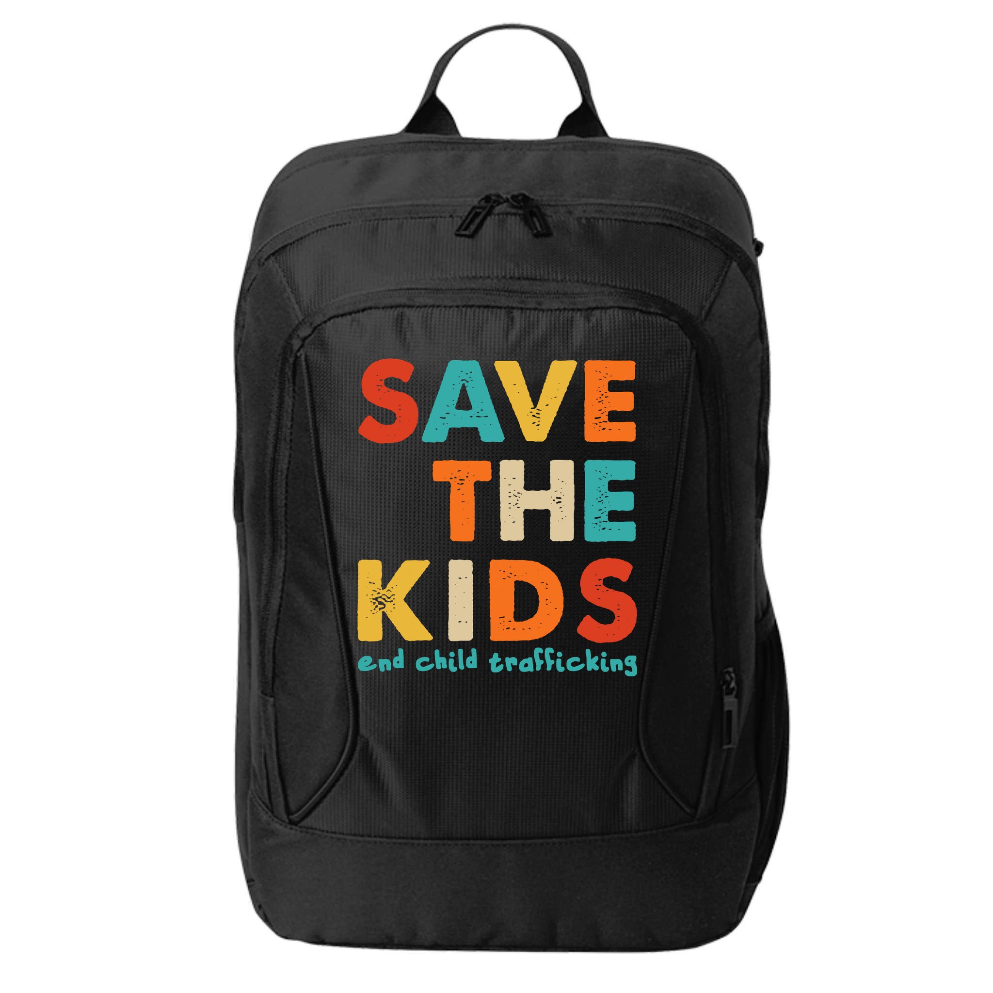 Save the Kids End Child Trafficking  City Backpack