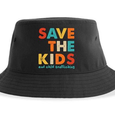 Save the Kids End Child Trafficking  Sustainable Bucket Hat