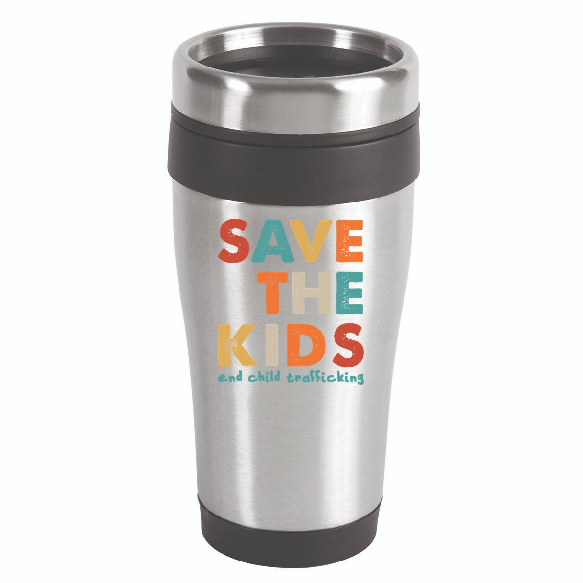 Save the Kids End Child Trafficking  16oz Travel Tumbler