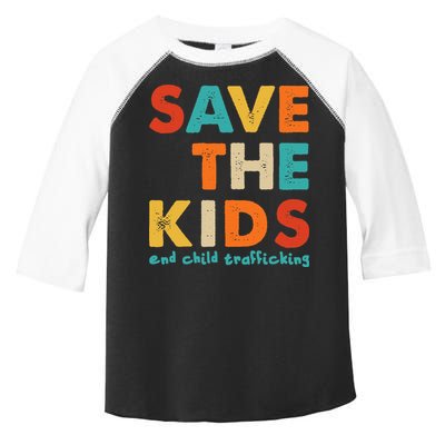 Save the Kids End Child Trafficking  Toddler Fine Jersey T-Shirt