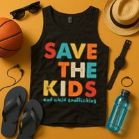 Save the Kids End Child Trafficking  Tank Top