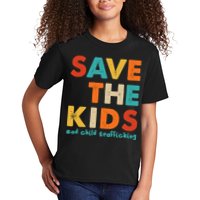 Save the Kids End Child Trafficking  Kids T-Shirt