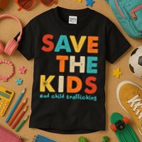 Save the Kids End Child Trafficking  Kids T-Shirt