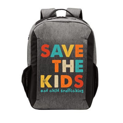 Save the Kids End Child Trafficking  Vector Backpack
