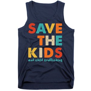 Save the Kids End Child Trafficking  Tank Top