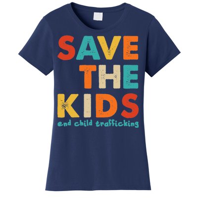 Save the Kids End Child Trafficking  Women's T-Shirt