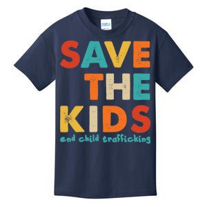 Save the Kids End Child Trafficking  Kids T-Shirt