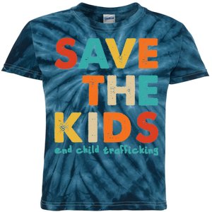 Save the Kids End Child Trafficking  Kids Tie-Dye T-Shirt