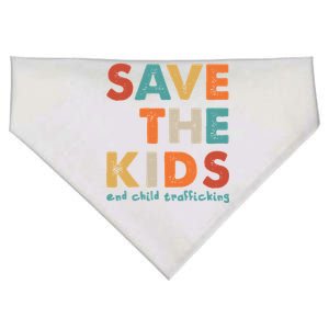 Save the Kids End Child Trafficking  USA-Made Doggie Bandana