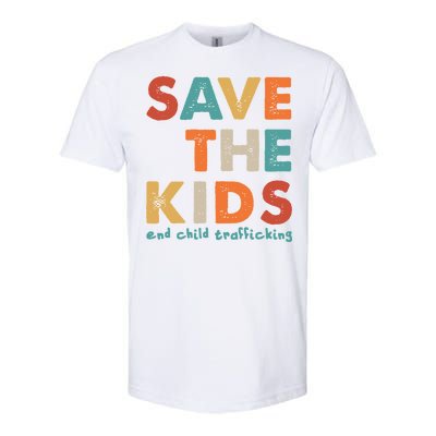 Save the Kids End Child Trafficking  Softstyle® CVC T-Shirt