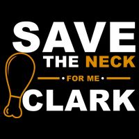 Save The Neck For Me Clark Wool Snapback Cap