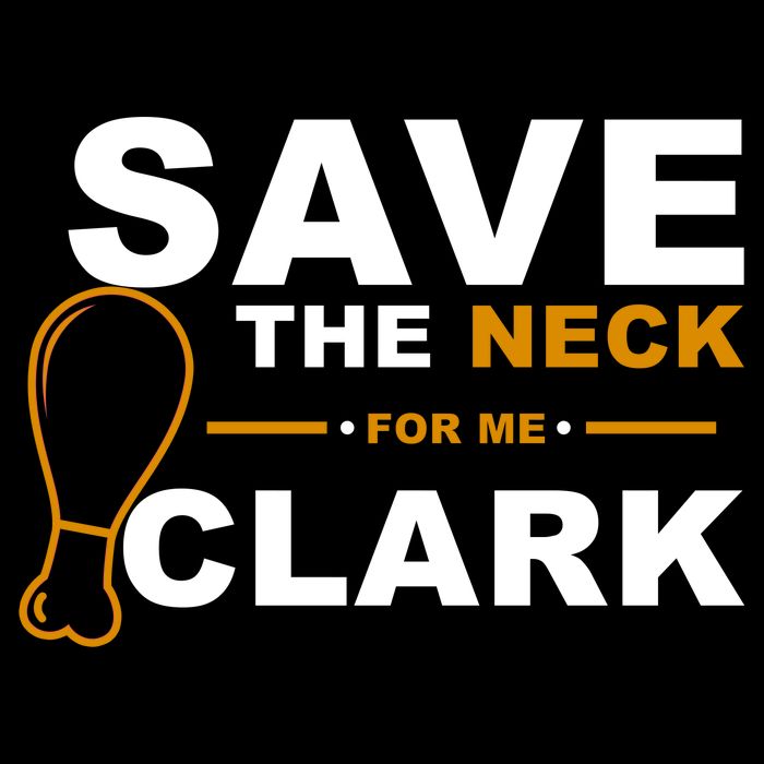 Save The Neck For Me Clark Wool Snapback Cap