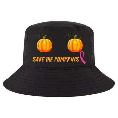 Save The Pumpkins Breast Cancer Cool Comfort Performance Bucket Hat